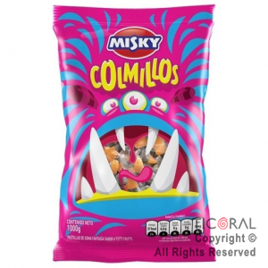 GOLO GOMITAS MISKY COLMILLOS X 1 KG x 1